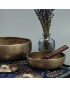 campane tibetane e lavanda